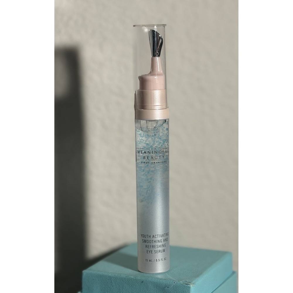 Meaningful Beauty Youth Activating Smoothing Refreshing Eye Serum 0.5 oz NEW